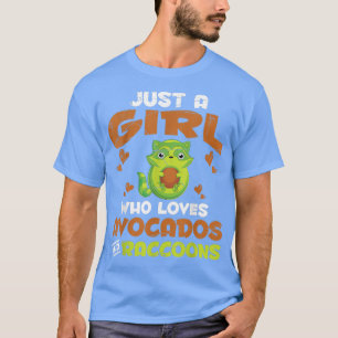 Camiseta Engraçado Panda Avocado Amante de os animais Menin