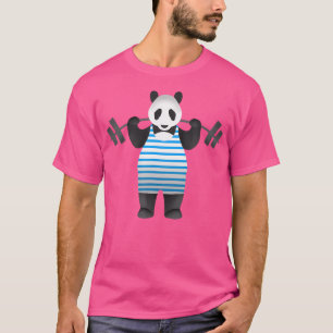 Camiseta Engraçado Panda Bear Levanta Panda