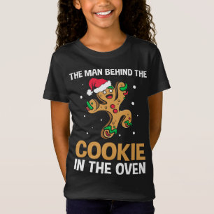Camiseta Engraçado Pão De Gengala Sexo De Natal Revelação P