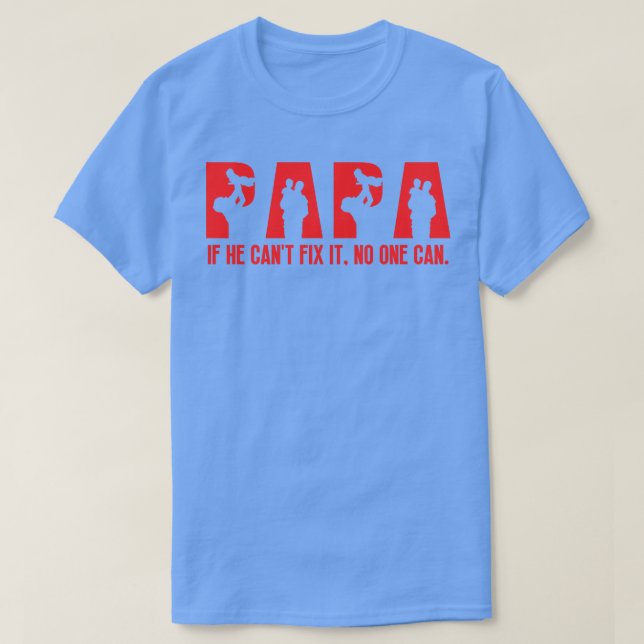 Camiseta Engraçado Papá Birthday 16 (Frente do Design)