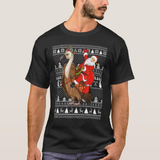 Camiseta Engraçado Papais noeis de Ave-Abutre Andando Abutr