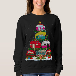 Camiseta Engraçado Papais noeis de Iluminação do Xmas acamp