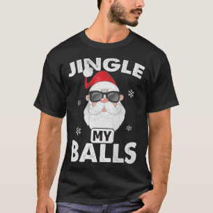Camiseta Engraçado Papais noeis de Natal para Adultos - Jin