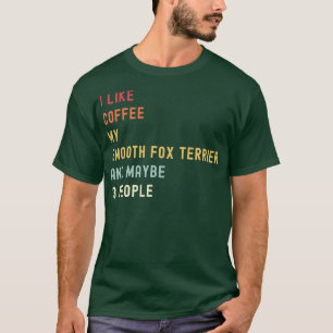 Camiseta Engraçado Para Cachorro Retro Terrier E Sobremesa