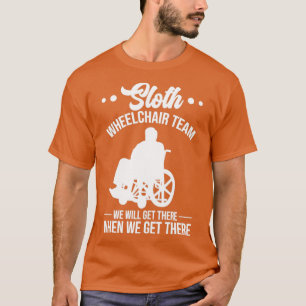 Camiseta Engraçado Paraplégico Paraplégico Cadeira de Rodas