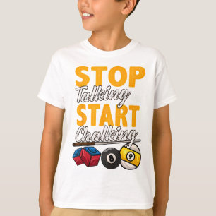 Camiseta Engraçado Parar De Falar E Começar A Falar Com A P