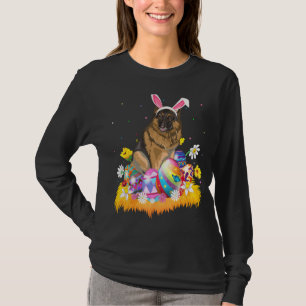 Camiseta Engraçado Páscoa de German shepherd de Ovo da Pásc
