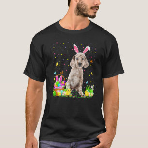 Camiseta Engraçado Páscoa de Ovos Caçando Páscoa de Cachorr