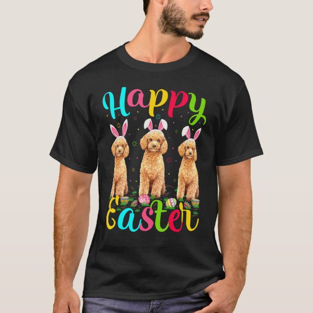 Camiseta Engraçado Páscoa, Felz pascoa de Coelhinho de Ovos (Frente)