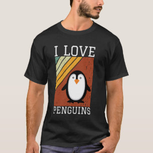 Camiseta Engraçado Pássaro Penguin para Homens Mulheres Cri