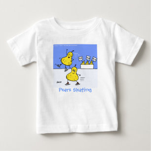 Camiseta Engraçado Patinadores Engraçados Cartoon Ursos d