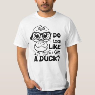 Camiseta Engraçado Pato Cita Humor Sarcástico para Patos Pa