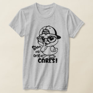 Camiseta Engraçado Pato Cita Humor Sarcástico para Patos Pa