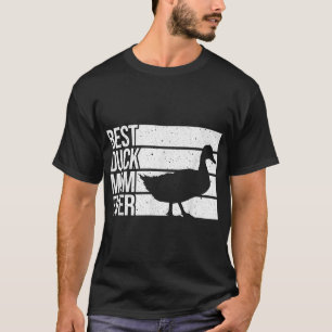 Camiseta Engraçado Pato Mãe Arte Para Mulheres Dia de as mã