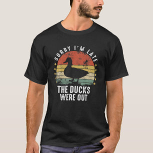 Camiseta Engraçado Patos de Fazenda Engraçados Fazenda Anim