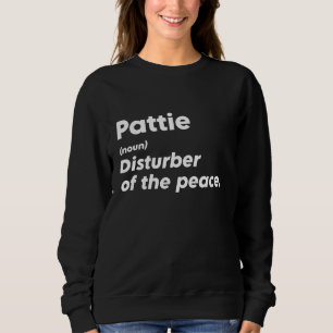 Camiseta Engraçado Pattie 'Disturber of the Peace' Personal