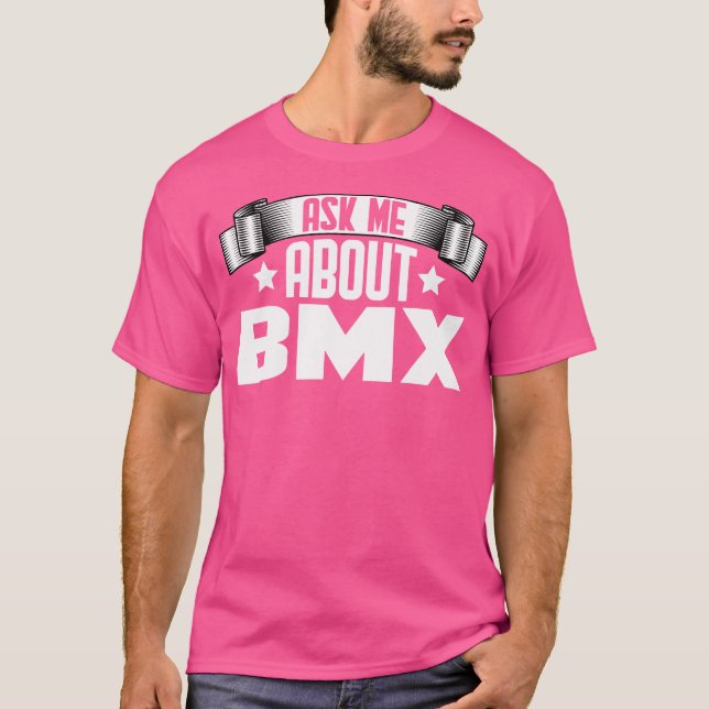 Camiseta Engraçado Perguntar-Me Sobre Bicicleta Bicicleta B (Frente)