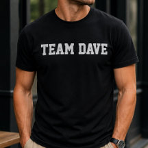 Engraçado Personalizado Equipe Dave Aniversário