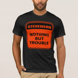 Camiseta Engraçado personalizado laranja nada além de probl