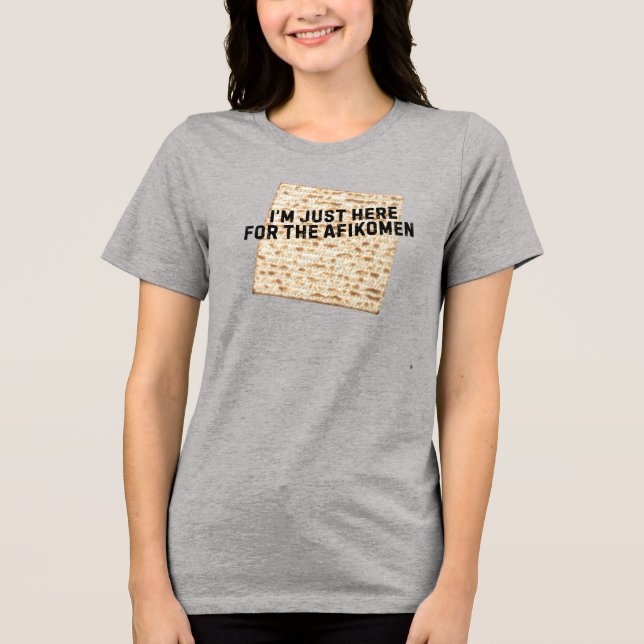 Camiseta Engraçado Personalizado Matzoh Passover (Frente)