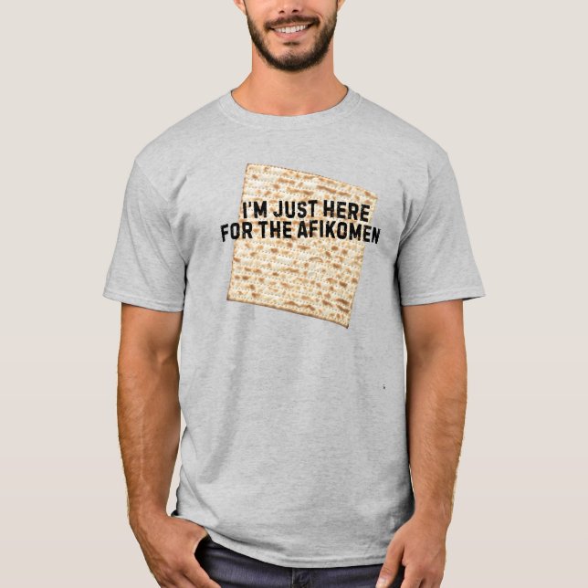 Camiseta Engraçado Personalizado Matzoh Passover (Frente)