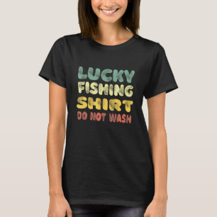 Camiseta Engraçado Pesca Sortudo Pescador Angler Petri H