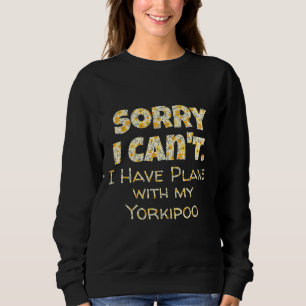 Camiseta Engraçado Pet Citando Yorkipoo Cão Sobrevivido Poo