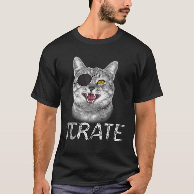 Camiseta Engraçado Pi Day Math Science Pirate (Frente)