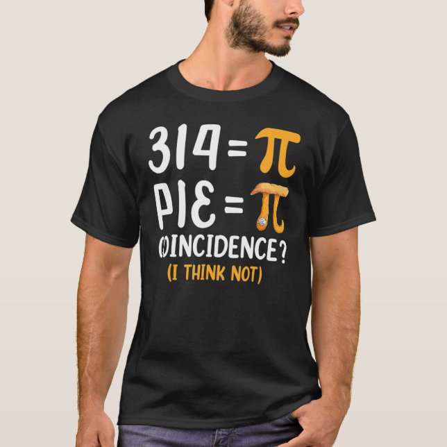 Camiseta Engraçado Pi Day Pie Professores De Matemática Shi (Frente)