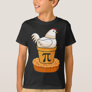 Camiseta Engraçado Pi Day - Pizza de Pote de frango - Matem