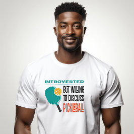 Camiseta Engraçado Pickleball