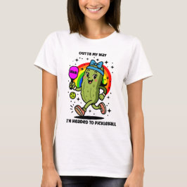 Camiseta Engraçado Pickleball - Humor de Pickleball