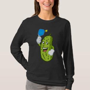 Camiseta Engraçado Pickleball Humor Humor Cucumber