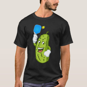 Camiseta Engraçado Pickleball Humor Humor Cucumber