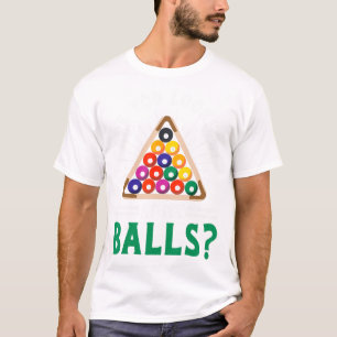 Camiseta Engraçado Piscina Sarcástico Billiards Slogan Olha