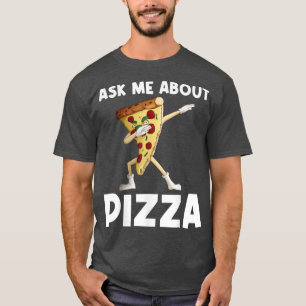 Camiseta Engraçado Pizza Art Para Homens Pizza Slice Italia