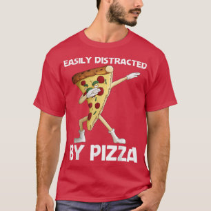 Camiseta Engraçado Pizza Art Para Homens Pizza Slice Italia