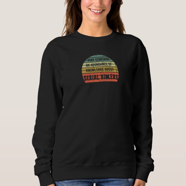 Camiseta Engraçado Pode Conter Conhecimento Sobre Assassino (Frente)