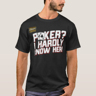 Camiseta Engraçado Poker Dizendo Poker Eu Mal Conheço Seu