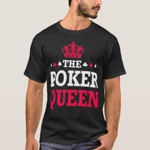 Camiseta Engraçado Poker Presente A Rainha Poker