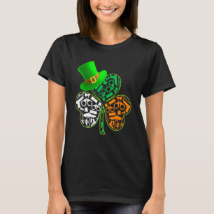 Camiseta Engraçado Polícia de Saint Patrick S Day Shamrock