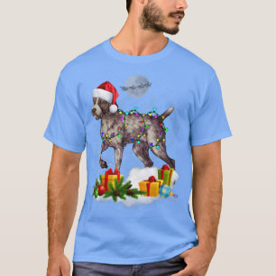 Camiseta Engraçado Ponteiro Alemão de Cabelo Cachorro de Na