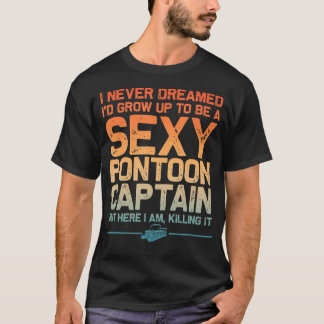 Camiseta Engraçado Ponto Sexy Capitão Arte Para Homens Pont