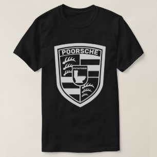 Camiseta Engraçado Poorsche Potapissin