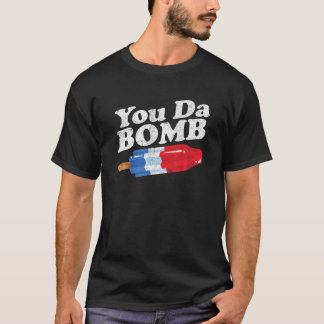 Camiseta Engraçado Pop de Picolé de Verão Retrai-Te Da Bomb