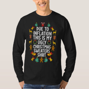 Camiseta Engraçado, por causa da Inflação, este é o meu doc