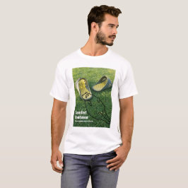 Camiseta Engraçado Poster de anúncio