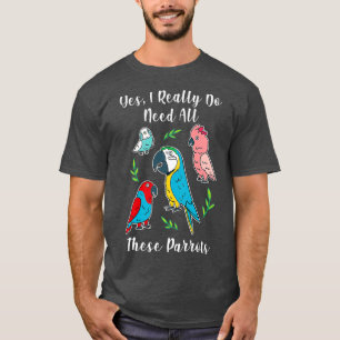 Camiseta Engraçado Prêmio de Papagaio