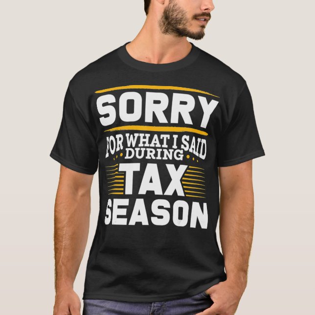 Camiseta Engraçado Presente da CPA Desculpem O Que Eu Disse (Frente)