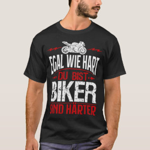 Camiseta Engraçado presente de natal da motocicleta come m